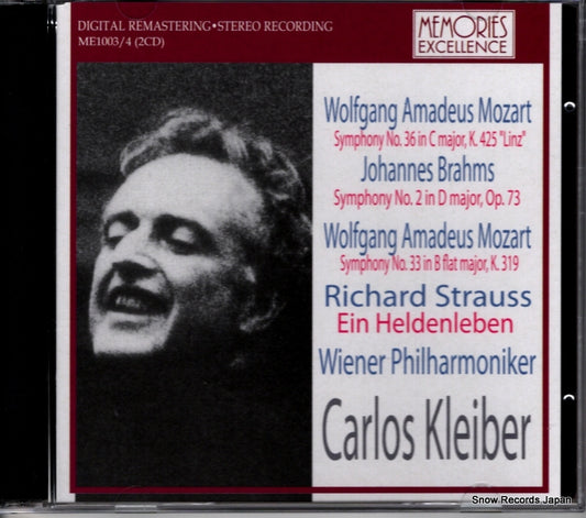 KLEIBER, CARLOS mozart; symphony no.36 ME1003