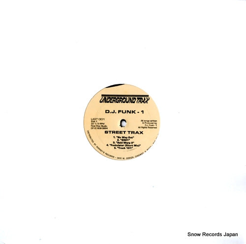 D.J. FUNK - 1 street trax UGT001