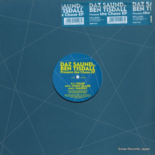SAUND, DAZ, AND BEN TISDALL the chase ep RLEP-032