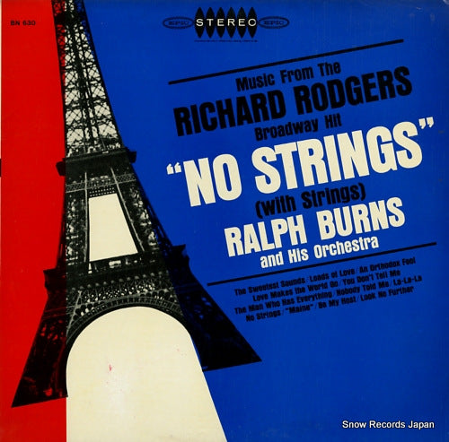 BURNS, RALPH, AND HIS ORCHESTRA no strings (with strings) BN630