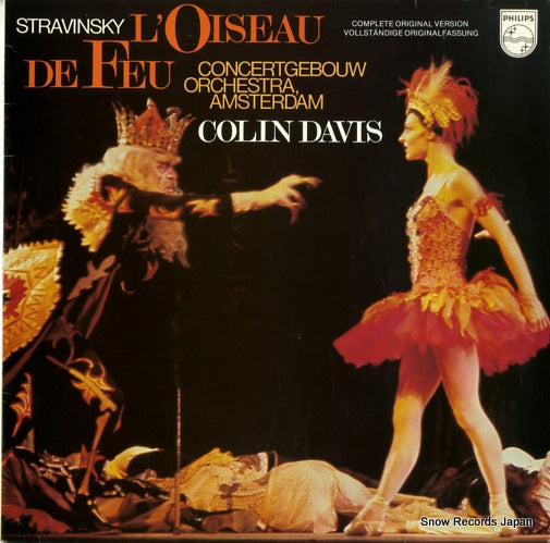 DAVIS, COLIN stravinsky; l'oiseau de feu 9500637