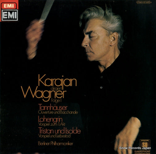 KARAJAN, HERBERT VON karajan dirigiert wagner folge 1 1C065-02603Q