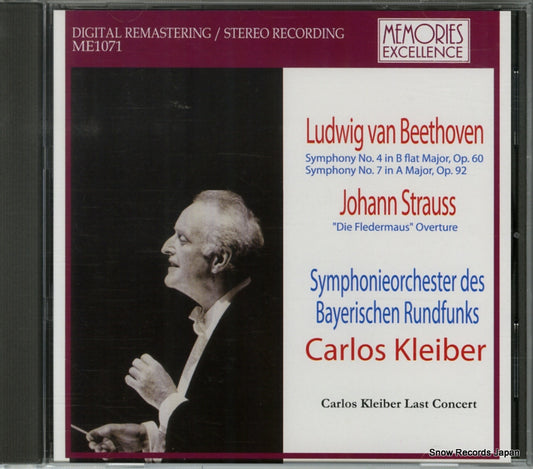 KLEIBER, CARLOS beethoven; symphony no.4 ME1071
