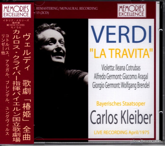 KLEIBER, CARLOS verdi; "la travita" ME1014