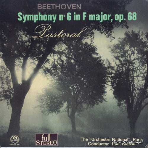 KLETZKI, PAUL beethoven; symphony no.6 in f major, op.68 "pastoral" SM-2239
