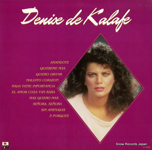 DE KALAFE, DENISE denise de kalafe IL7-6086