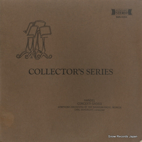 SCHURICHT, CARL handel; concerti grossi SMS-2266