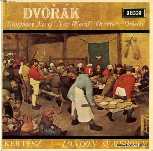 KERTESZ, ISTVAN dvorak; symphony no.9 "new world"/overture "othello" SXL6291