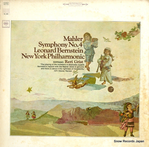 BERNSTEIN, LEONARD mahler; symphony no.4 ML5485
