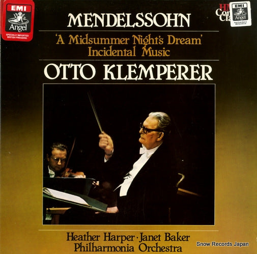 KLEMPERER, OTTO mendelssohn; a midsummer night's dream SXLP30196