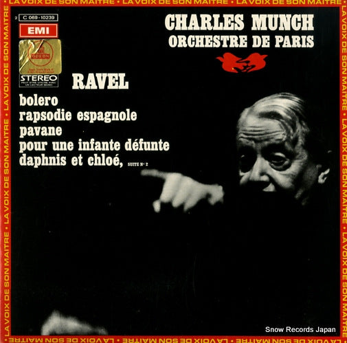 MUNCH, CHARLES ravel; bolero/rapsodie espagnole 2C069-10239