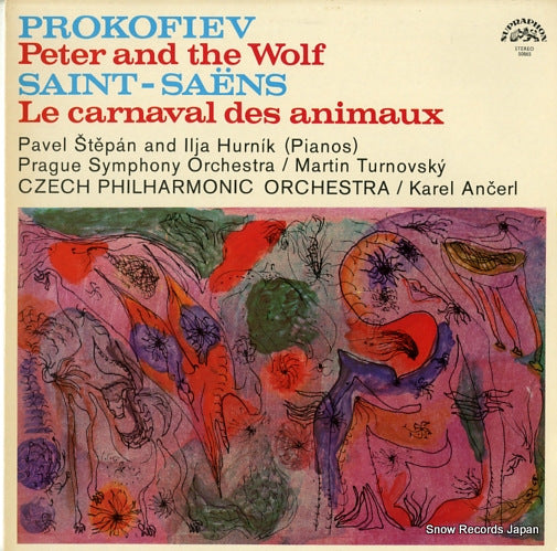 ANCERL, KAREL / MARTIN TURNOVSKY prokofiev; peter and the wolf 50865
