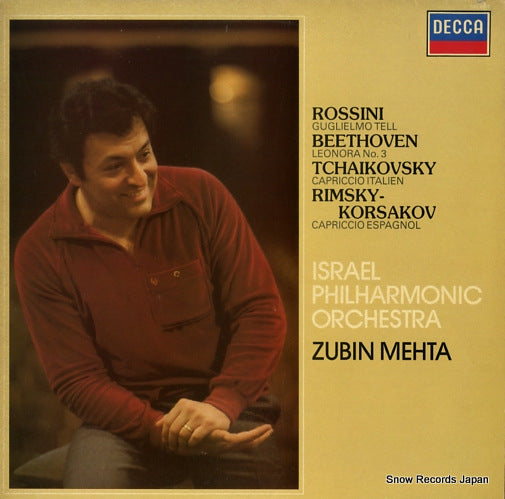 MEHTA, ZUBIN rossini; guglielmo tell SXL6977