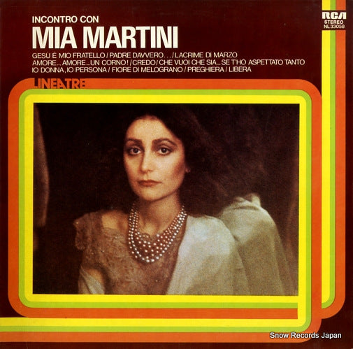 MARTINI, MIA incontro con mia martini NL33058