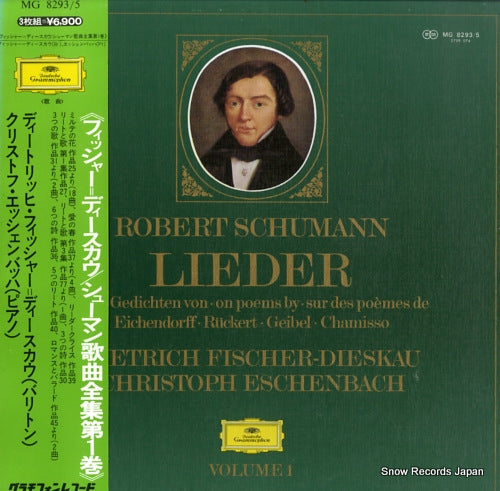 FISCHER-DIESKAU, DIETRICH schumann; lieder volume 1 MG8293