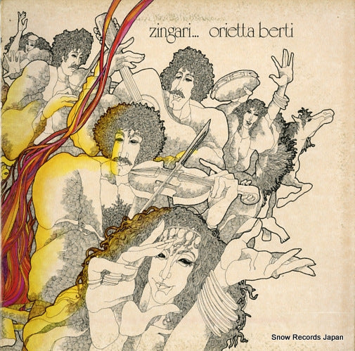 BERTI, ORIETTA zingari... 2448050A
