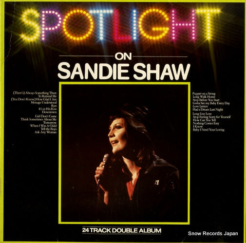SHAW, SANDIE spotlight on sandie shaw SPOT6806