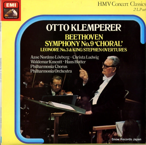 KLEMPERER, OTTO beethoven; symphony no.9 "choral" SXDW3051