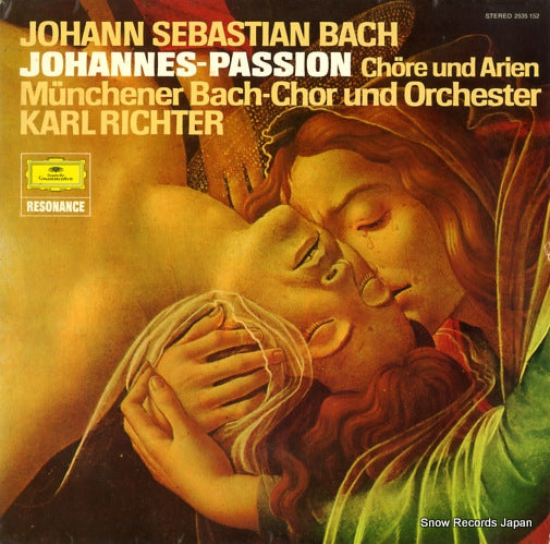 RICHTER, KARL bach; johannes-passion 2535152