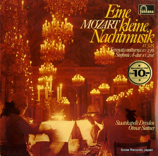 SUITNER, OTMAR mozart; eine kleine nachtmusik 6540004