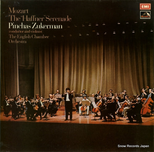 ZUKERMAN, PINCHAS mozart; the "haffner" serenade ASD2884