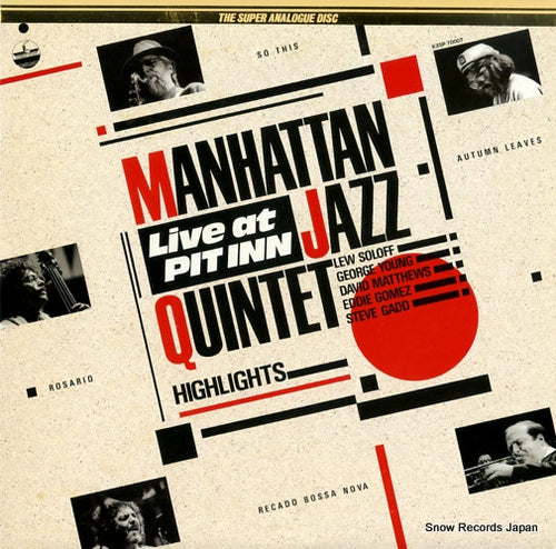 MANHATTAN JAZZ QUINTET live at pit inn K35P70007