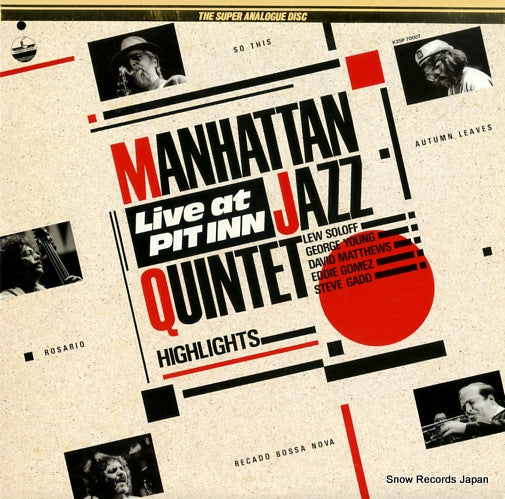MANHATTAN JAZZ QUINTET live at pit inn K35P70007