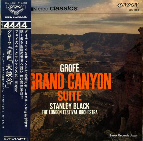 BLACK, STANLEY grofe; grand canyon suite SLC1362