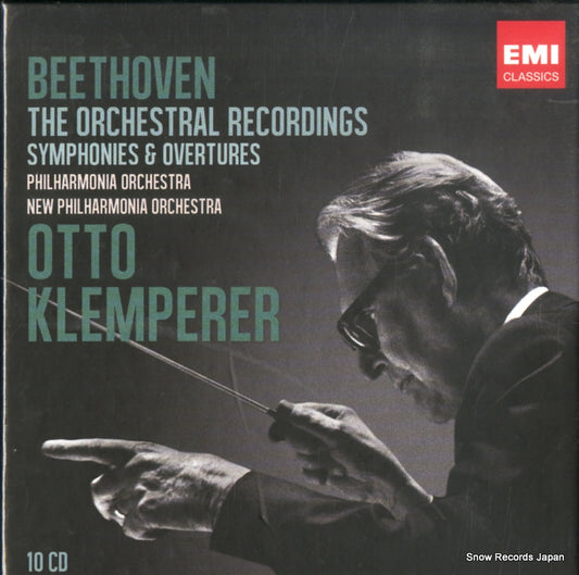 KLEMPERER, OTTO beethoven; the orchestral recordings symphonies & overtures 5099940427522