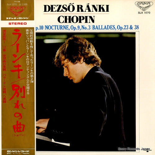 RANKI, DEZSO ranki plays chopin etudes, op.10 SLA1070