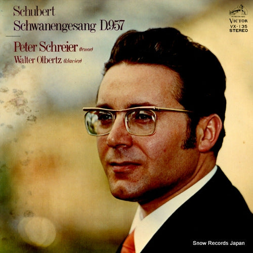 SCHREIER, PETER schubert; schwanengesang d.957 VX-135