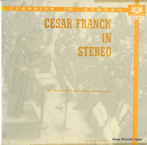WOLF, HANS cesar franck in stereo FST2020