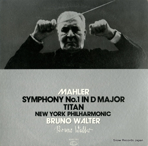 WALTER, BRUNO mahler; symphony no.1 in d major "titan" K22C-181