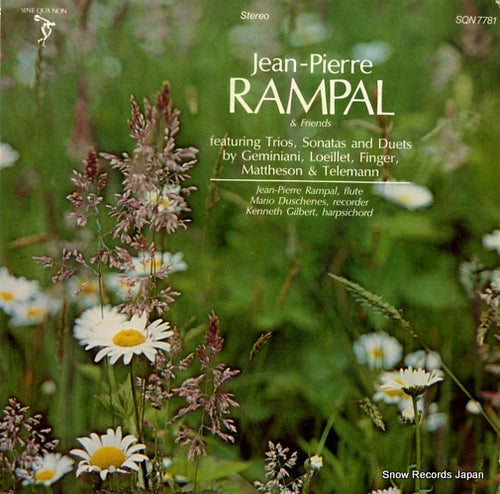 RAMPAL, JEAN-PIERRE jean-pierre rampal and friends SQN7781