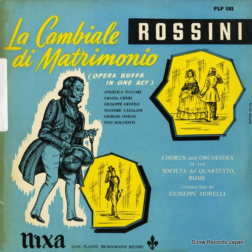 MORELLI, GIUSEPPE rossini; la cambiale di matrimonio PLP583