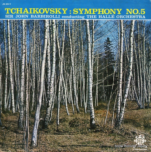 BARBIROLLI, JOHN tchaikovsky; symphony no.5 JS-25-Y