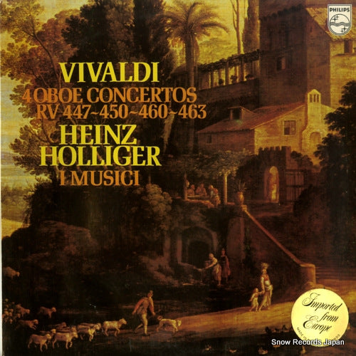 HOLLIGER, HEINZ vivaldi; 4 oboe concertos rv 447-450-460-463 9500044