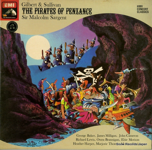 SARGENT, MALCOLM gilbert&sullivan; the pirates of penzance SXDW3041
