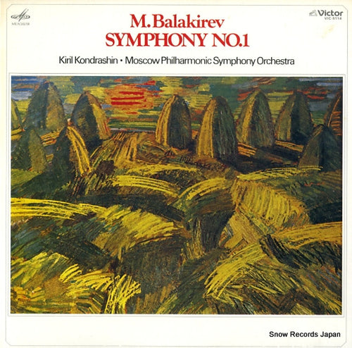 KONDRASHIN, KYRIL blalkirev; symphony no.1 VIC-5114