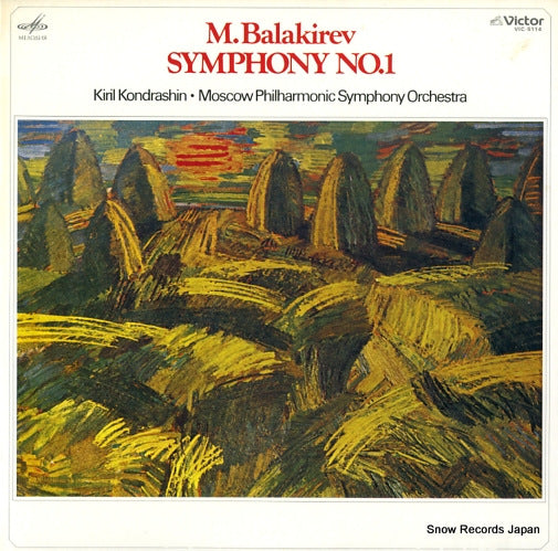 KONDRASHIN, KYRIL blalkirev; symphony no.1 VIC-5114