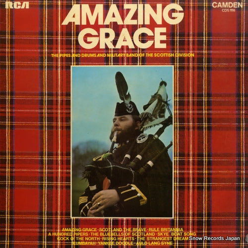 PIPES AND DRUMS AND MILITARY BAND OF THE SCOTTISH DIVISION, THE amazing grace CDS1116