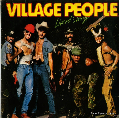 VILLAGE PEOPLE live and sleazy 111.8002