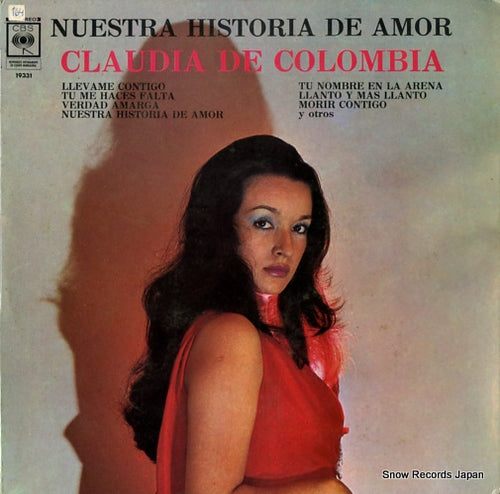 COLOMBIA, CLAUDIA DE nuestra historia de amor 19331