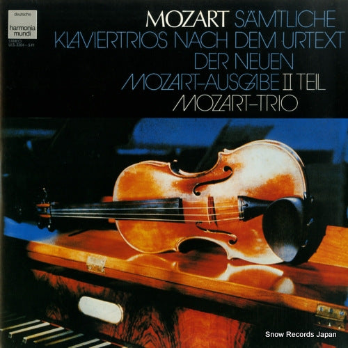MOZART-TRIO mozart; samtliche klaviertrios ii teil ULS-3304-H