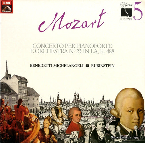 RUBINSTEIN, ARTUR mozart; concerto per pianoforte 532910891M