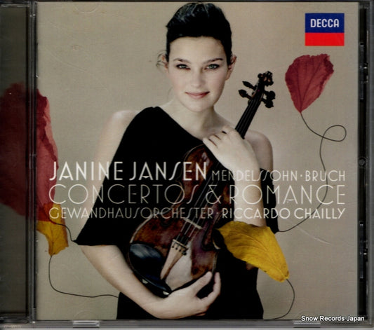 JANSEN, JANINE mendelssohn / bruch; concertos & romance UCCD-1178
