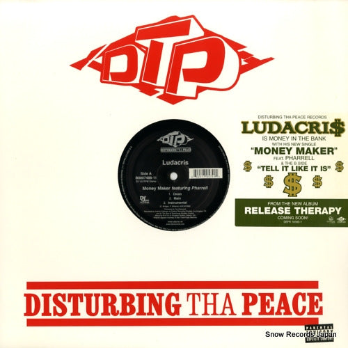 LUDACRIS money maker / tell it like it is B0007488-11