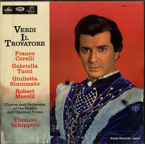 SCHIPPERS, THOMAS verdi; il trovatore AN151