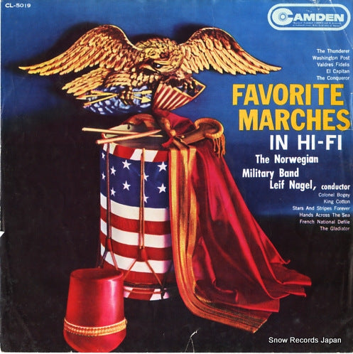NAGEL, LEIF favorite marches in hi-fi CL5019