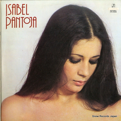 PANTOJA, ISABEL isabel pantoja CPS9559